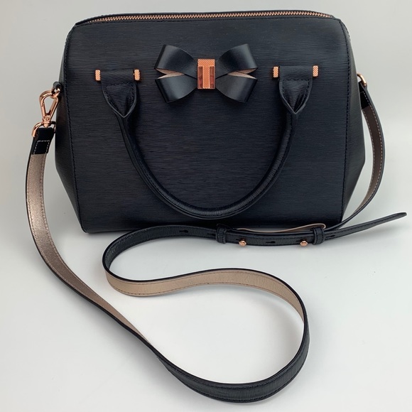 Ted Baker Handbags - Ted Baker London  Bowsiia Leather Bowler Bag